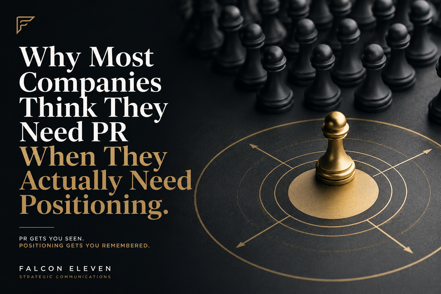 Why Most Companies Think They Need PR When They Actually Need Positioning